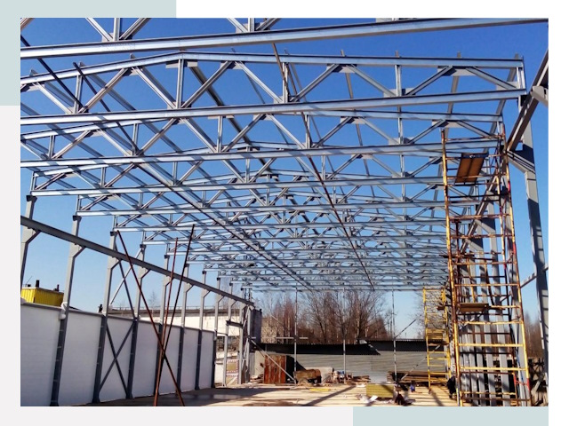 Строительство цехов в Холмск от 616 руб. под ключ