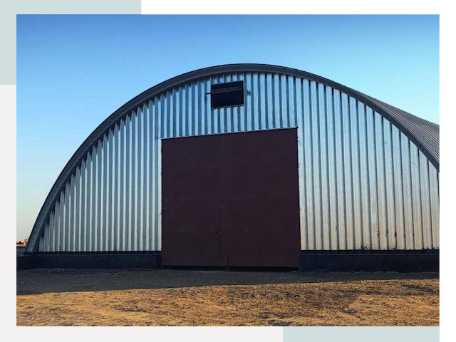 Арочные ангары в Холмске