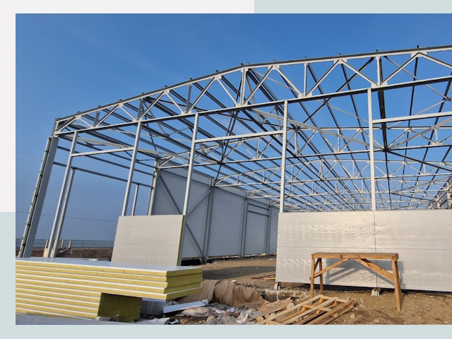 Утепленные ангары в Холмск от 616 руб. за м²