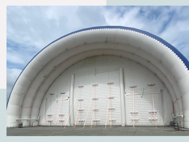 Пневмокаркасные ангары от СтальСтрой-Хлм по цене от 616 руб.