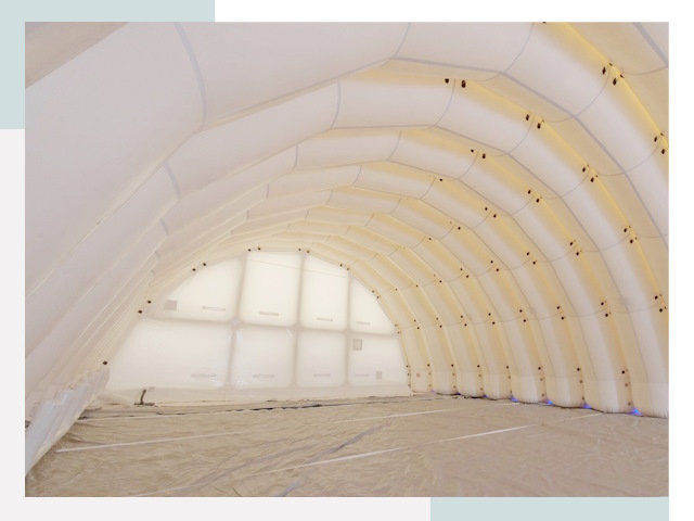 Пневмокаркасные ангары в Холмске