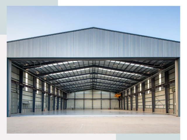 Большие ангары в Холмске