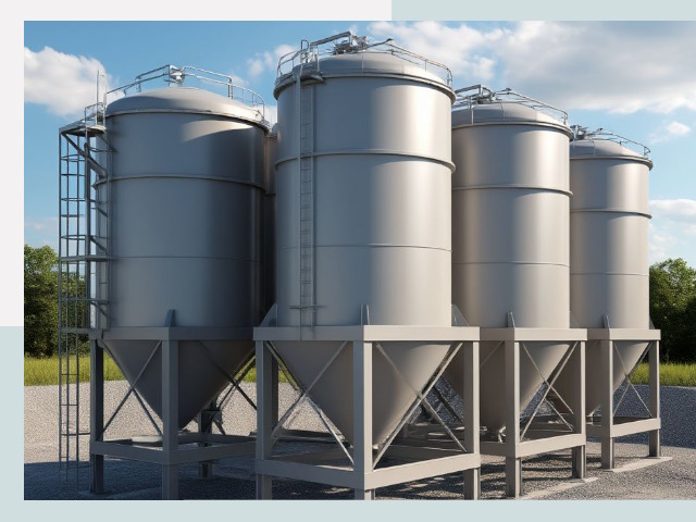 Металлические силосы от СтальСтрой-Хлм по цене 616 руб.