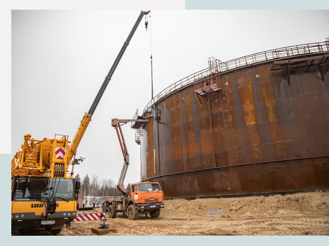 Монтаж резервуаров в Холмске от 616 руб. за м³