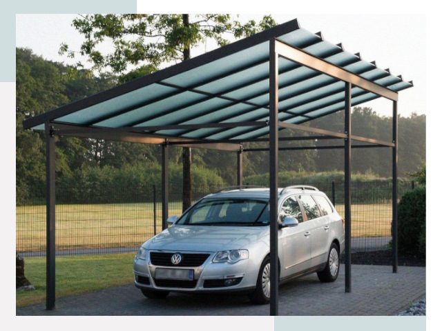 Навесы для автомобилей в Холмске