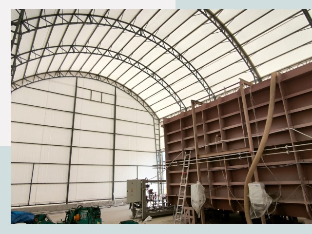 Оснащение ангаров в Холмске от 616 руб. - Надежно и быстро