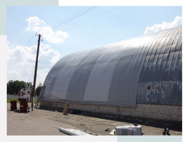 Ремонт ангаров в Холмске