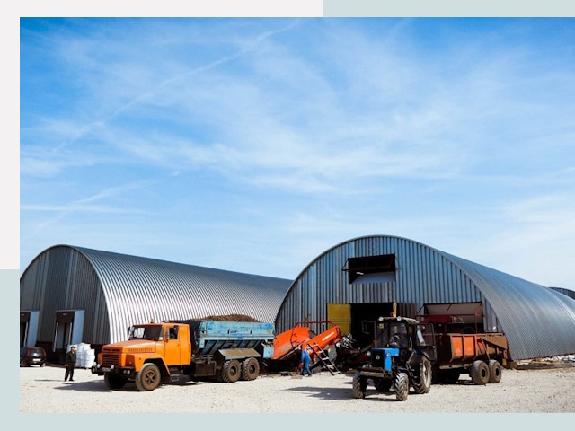 Ангары для спецтехники в Холмске